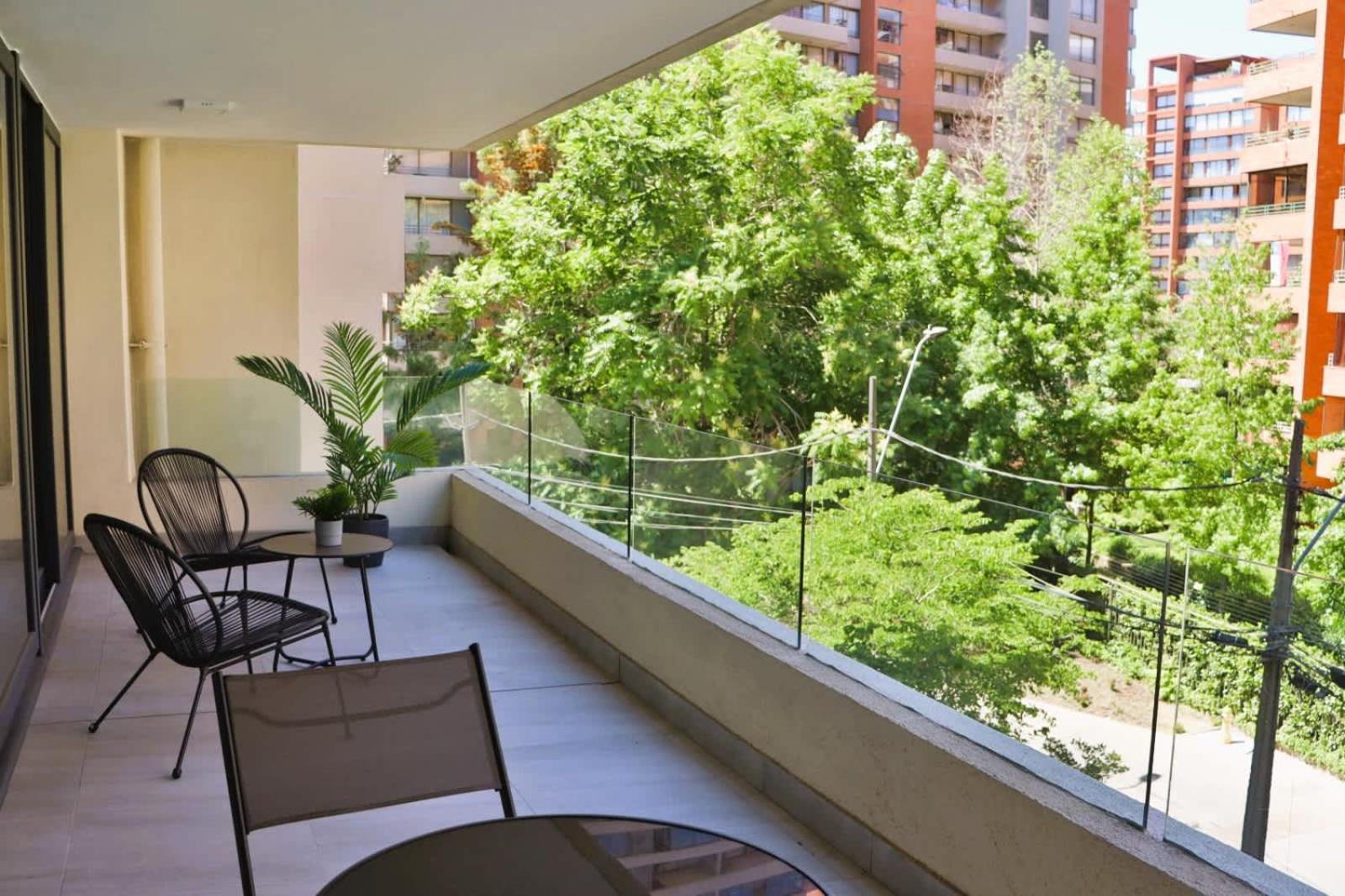 Hom I Espectacular Depto 2D2B 4 Pax Las Condes Santiago Buitenkant foto